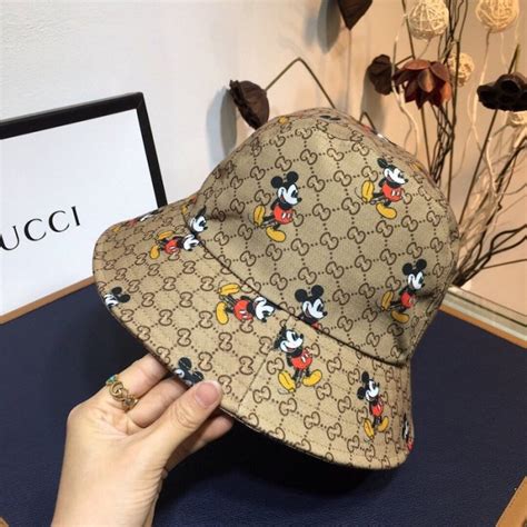 gucci disney bucket hat|gucci bucket hat used.